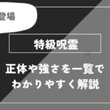 特級呪霊16体とは？正体や強さを一覧でわかりやすく解説【呪術廻戦】