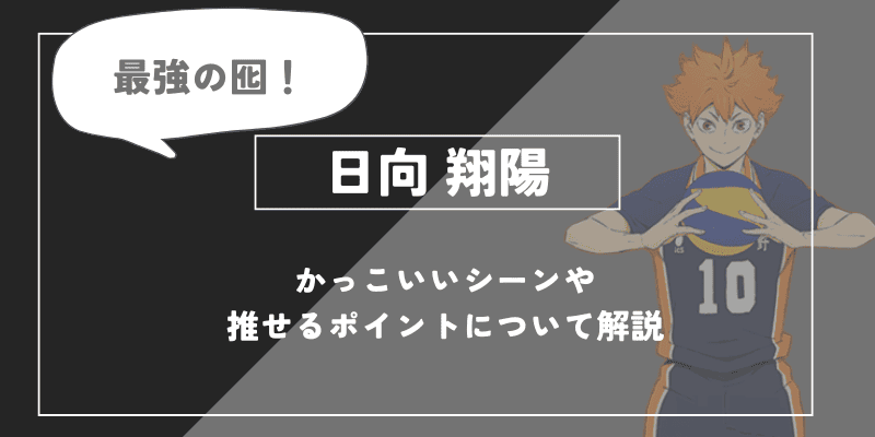 日向 翔陽の魅力！かっこいいシーンや推せるポイントについて解説【ハイキュー!!】